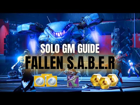 Solo GM Nightfall Guide: Fallen Saber- Loaded Question Adept