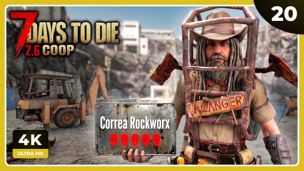 7D2D #20 | EL NUEVO POI TIER 5 ES UNA LOCURA | 7 DAYS TO DIE Gameplay Español