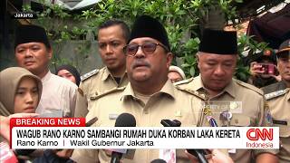 Download lagu Wagub Rano Karno Sambangi Rumah Duka Korban Laka Kereta mp3