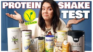 Ich teste Protein Shakes in Vegan!