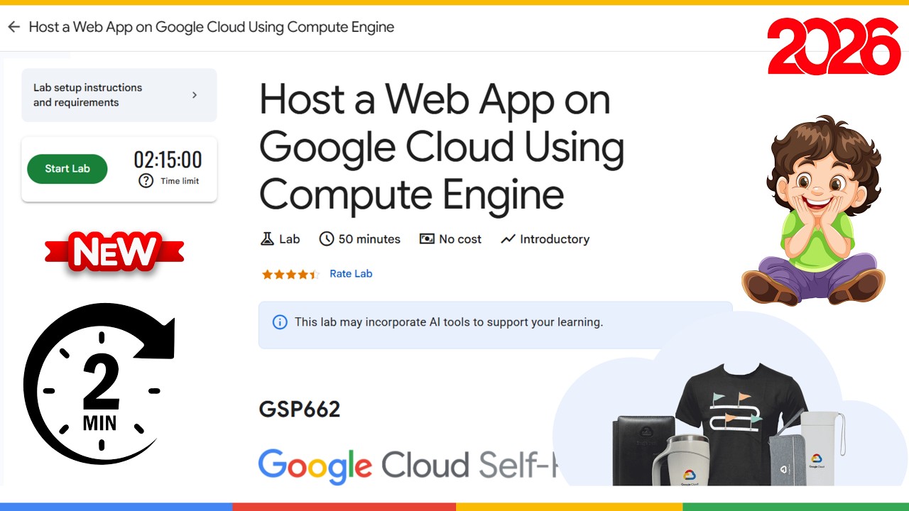 Host a Web App on Google Cloud Using Compute Engine | GSP662