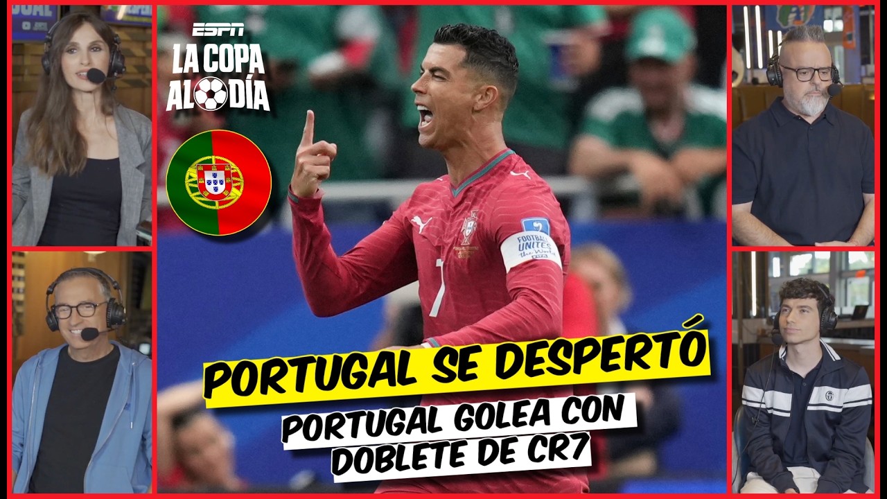 PORTUGAL DESTROZA a UZBEKISTÁN con un GRAN DOBLETE de CRISTIANO RONALDO | La Copa Al Día