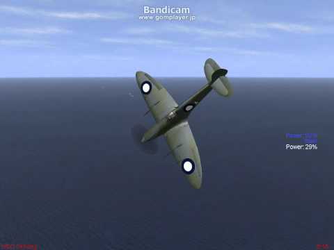 IL-2 Seafire accelerated stall