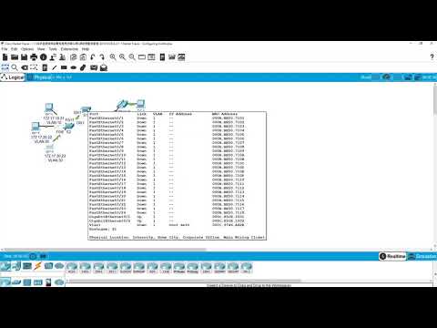 13-練習：6.2.1.7 Packet Tracer - Configuring VLANs