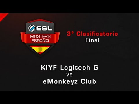 KIYF Logitech G vs eMonkeyz Club - Final - ESL Masters Barcelona Clasificatorio #3 - Español