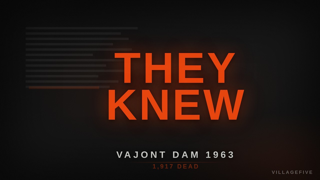 The Dam That Created a 250-Meter Wave | Vajont Dam 1963