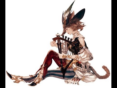 Final Fantasy XIV A REALM REBORN main mission guild Bard level 30 A Song Of Bards And Bowmen [HD]