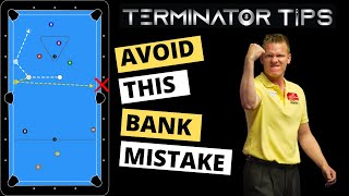 Avoid this common bank shot mistake