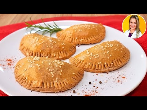 EMPANADA DELICIOSA con POCAS CALORÍAS - Fácil, Sin Gluten, Rápida y Saludable - ¡2 RELLENOS!