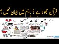 Emaan Nahi Hai Ya Quran Jhoota Hai Dr Israr Ahmed Animated