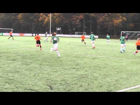 20 okt 2012 Jonathan C1 - VV De Meern C1 bek 3-4 Mooie actie Jesse