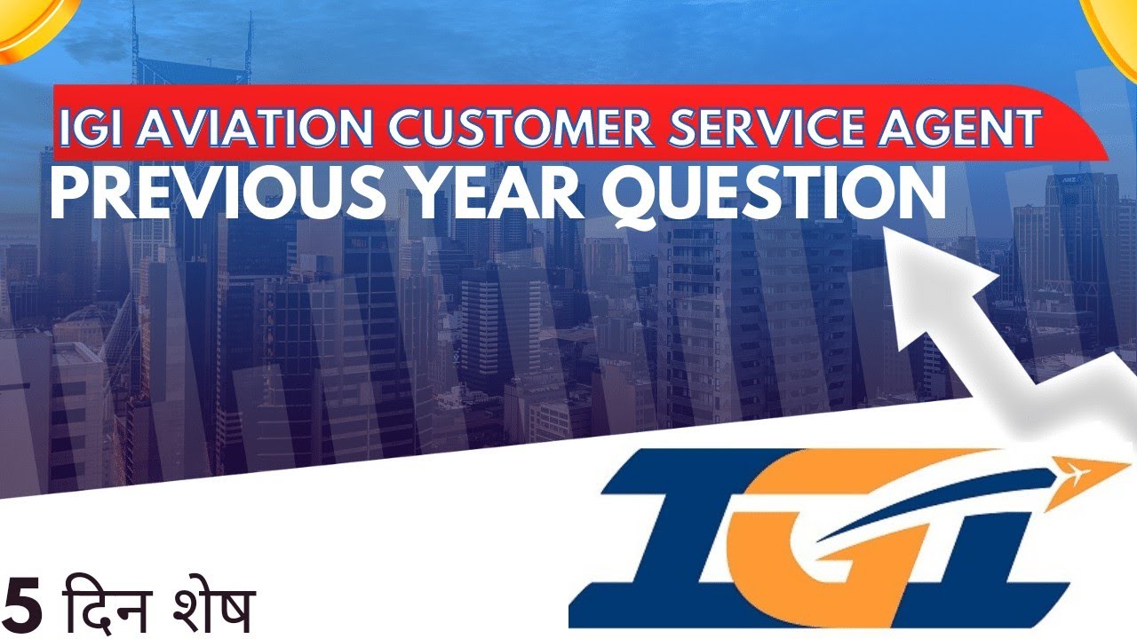 IGI Aviation CSA Previous Year Question Paper #igi #igiairport