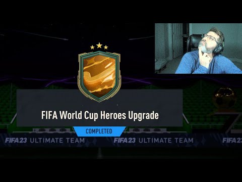 FIFA 23 RTG #38 - We open our FIFA World Cup Heroes Upgrade pack!!!!