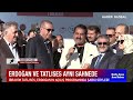 Erdoğan ve Tatlıses Aynı Sahnede! İbrahim Tatlıses, Erdoğan'ın Açılış Programında Şarkı Söyledi