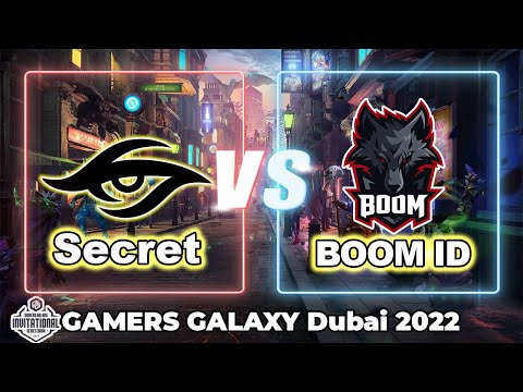 [ DOTA 2 LIVE ] BOOM Esports VS Team Secret | GAMERS GALAXY Dubai 2022 BO3 - English Cast