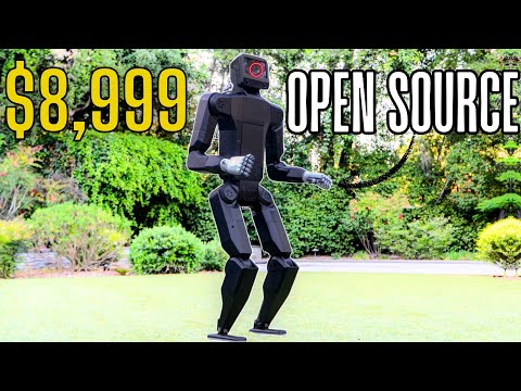 NEW $8,999 Open Source K-Scale Humanoid Robot & AI Roadmap 2025-2028 (CL-3 UPDATE)