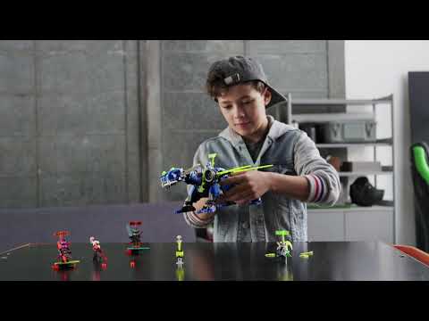 Конструктор LEGO NINJAGO 71711 «Кибердракон Джея» 518 деталей
