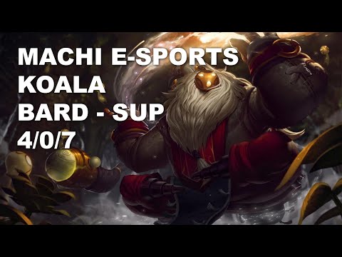 Machi E-Sports Koala Sup Bard vs Rumble - KR Challenger Rank Game