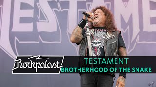 Brotherhood Of The Snake | Testament live | Rockpalast 2019