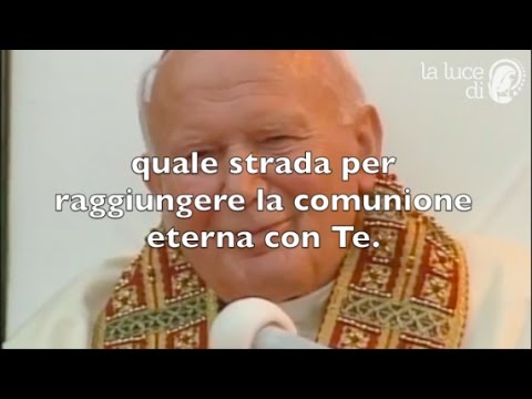 Prayer to Saint John Paul II to obtain graces.