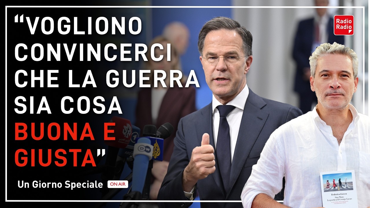 LA NATO ARRUOLA IL CINEMA PER SPINGERE IL RIARMO? "STA PER SUCCEDERE A LONDRA" | Federico Greco