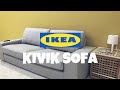 KIVIK Sofa Unboxing Assembling IKEA How To