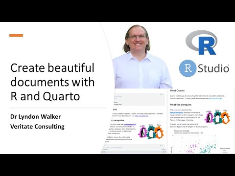 Create beautiful documents with Quarto and R