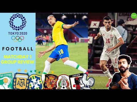 Brazil Thump Germany 4-2 | Tokyo Olympics Football Groups Review Matchday 1 | Olympics 2021
