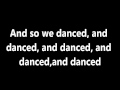 Cruel intentions - Bedroom dancing - lyrics 