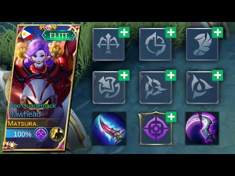 USE THIS JAWHEAD EMBLEM BUILD TO GET 90% WINRATE IN RANK! 😱 BEST EMBLEM BUILD TOP 1 GLOBAL 2023!