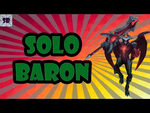 SOLO BARON WITH ALL CHAMPS - #1 AATROX!  LEAGUE OF LEGENDS! SB