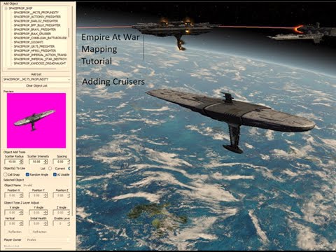 How to Create a Cruiser Prop in the Empire At War Map Editor (Extra info in Desc.)
