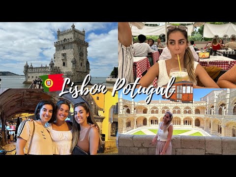LISBOA PORTUGAL VLOG | Visitando Belém e comendo Pasteis de Natas