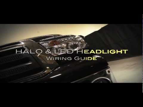 Spyder Auto Installation: LED Halo Headlights Install Overview