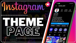 Instagram Theme Page