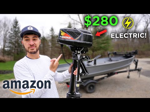 I BOUGHT A $280 ELECTRIC BOAT MOTOR ON AMAZON!