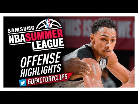 Bryn Forbes 2017 Summer League Spurs Offense Highlights - ELITE Shooter!