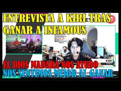 ENTREVISTA A KIRI TRAS GANAR I   Infinity vs Infamous