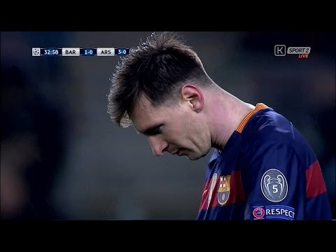 Lionel Messi vs Arsenal (Home)March 16 03-2016 HD