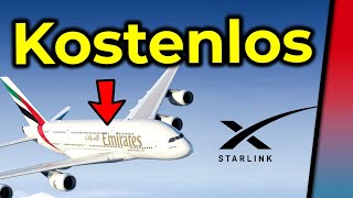 Verpasst Deutschland den Anschluss? Elon Musk’s Starlink jetzt bei Emirates. Lufthansa geht leer aus