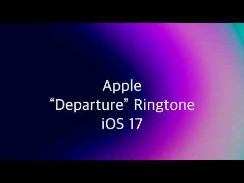 Apple “Departure” Ringtone (iOS 17)
