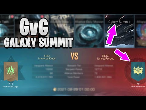 Galaxy Summit GvG [ Beginners Guide ] | Infinite Galaxy