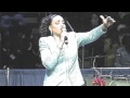 Vickie Winans Ministering