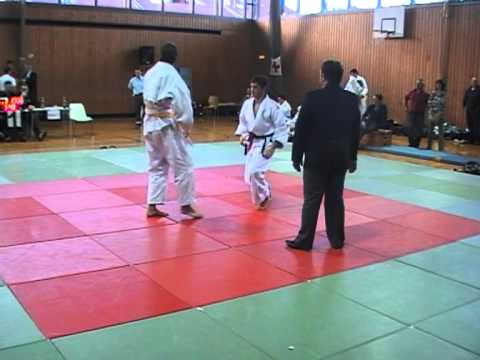 Judo 2011 OBBEM Holzkirchen: Andreas Bauhofer (JVAM) - Nicolas Blank (TUSA) [-73kg]