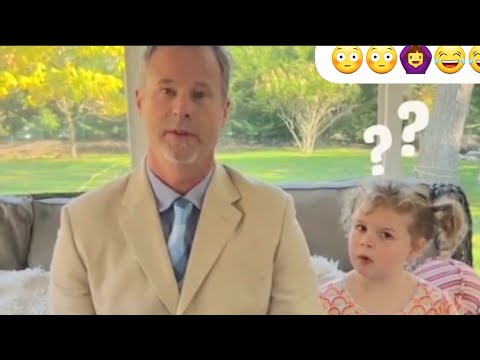 Dad's fake job interview to see daughter's reaction 😳 that's not true  😂 you can't lie to them.