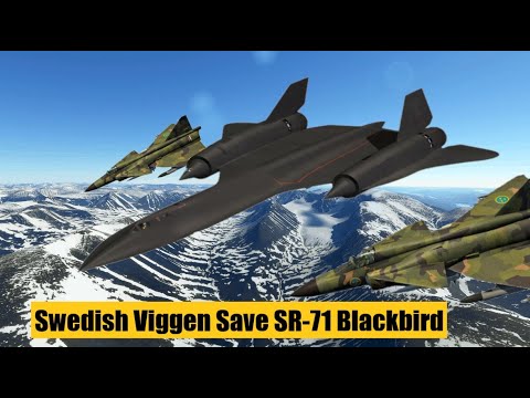 When the Swedish Air Force Saab 37 Viggen Saved the Lockheed SR-71 Blackbird