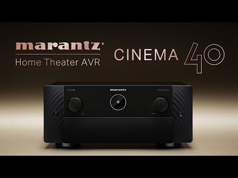 Marantz CINEMA 40 9.4-Kanal Heimkino-AV-Receiver Testbericht 🏆 4 UNABHÄNGIGE SUBS & VIELES MEHR!