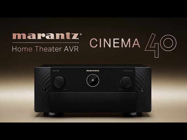 Video of Marantz CINEMA 40