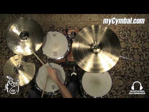 Sabian 16" HH Thin Crash Cymbal - Brilliant - 961g (11606B-1102715M)