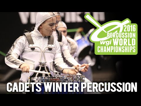 WGI 2016: Cadets Winter Percussion (FULL SHOW)